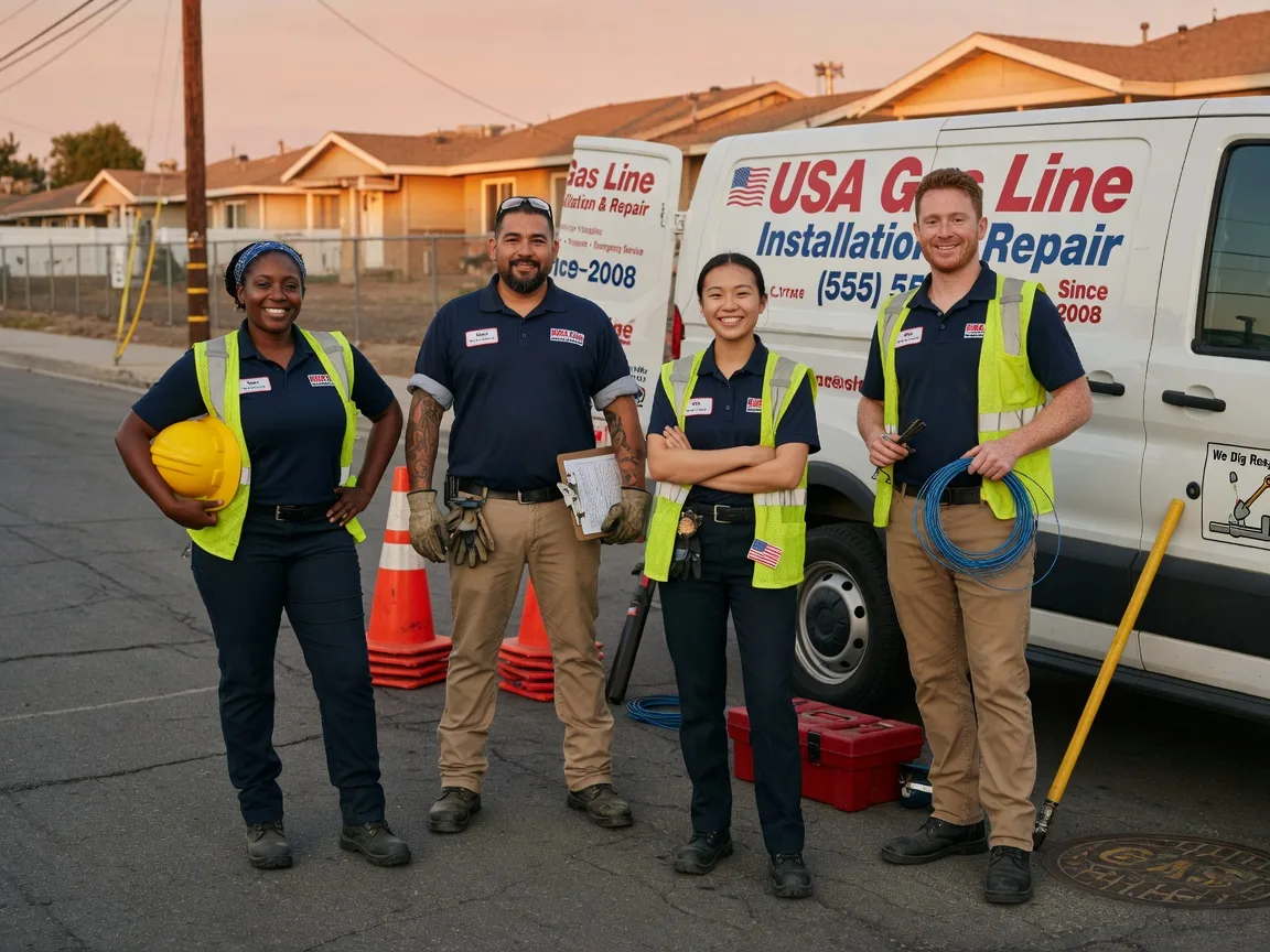 Gas Line Installation company in Appomattox, VA
